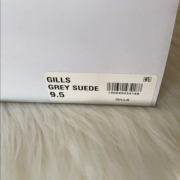 Steve Madden Gills Grey Suede Slip-on Sneaker Size 9.5 New in Box - Picture 12 of 13